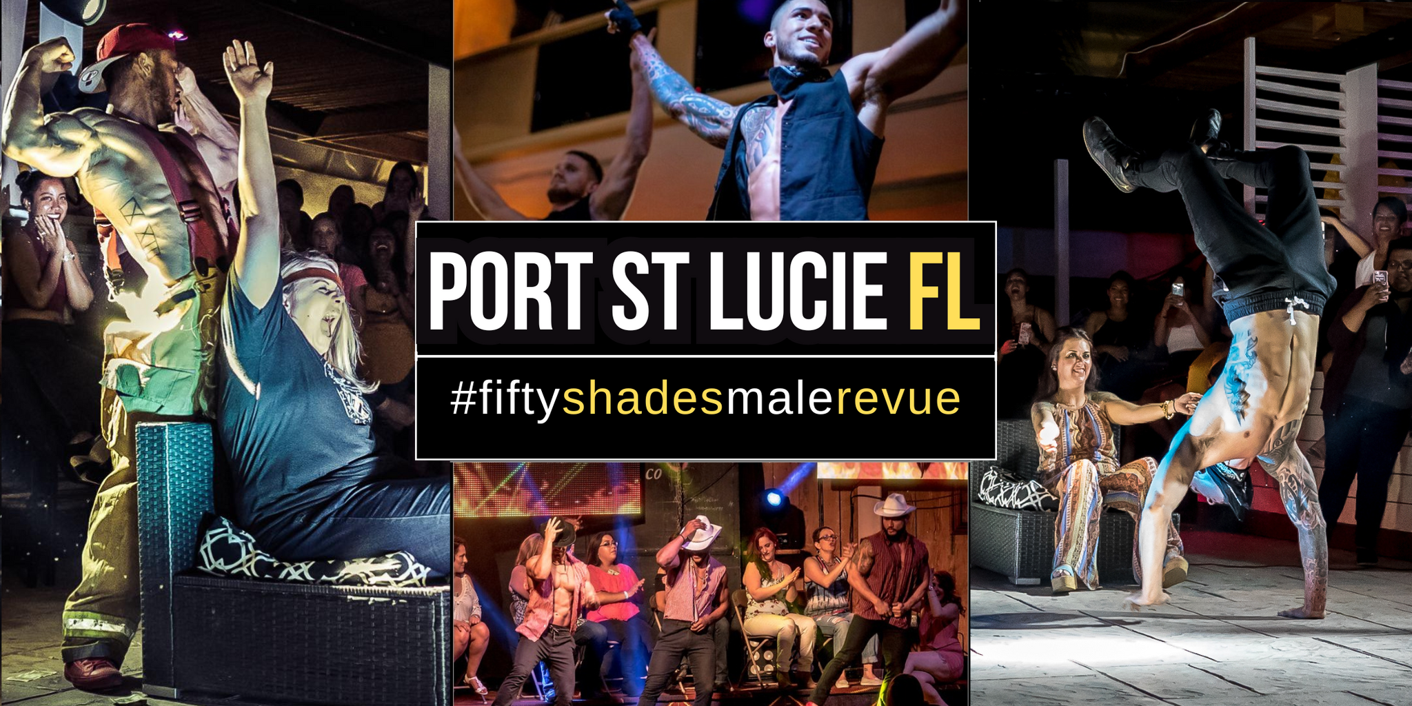 Port St Lucie, FL | Thu, Oct 23, 7pm | Doors 6pm | Shades of Men Ladies Night Out